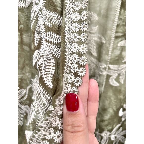 Raj Emery Embroidered Duster Kimono - Picture 15 of 16